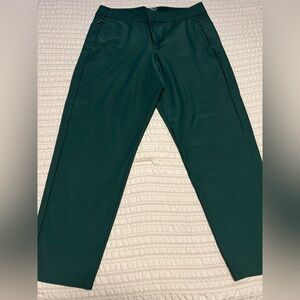 Athleta Deep Green Stellar Trousers